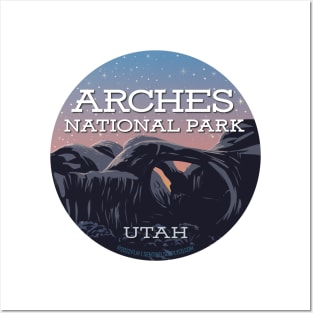 Arches National Park Utah Sunset Posters and Art